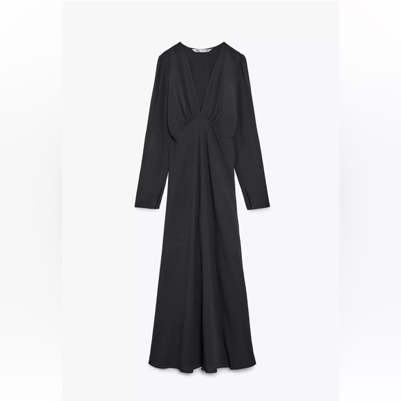 🎁Zara Midi Elegante Dress - New🎁 - Picture 5 of 14
